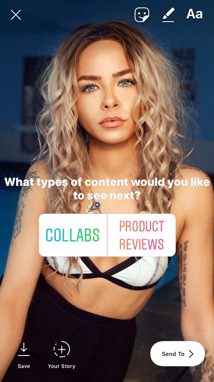 Instagram Poll Ideas - Bloggers